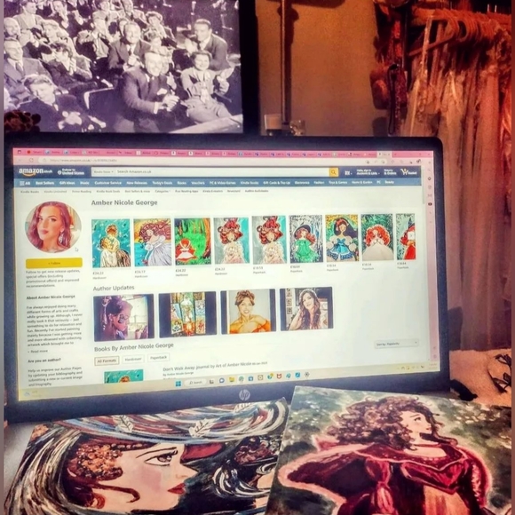 🎨 Journals available on Amazon by Art of Amber Nicole - Picture 2 of 16